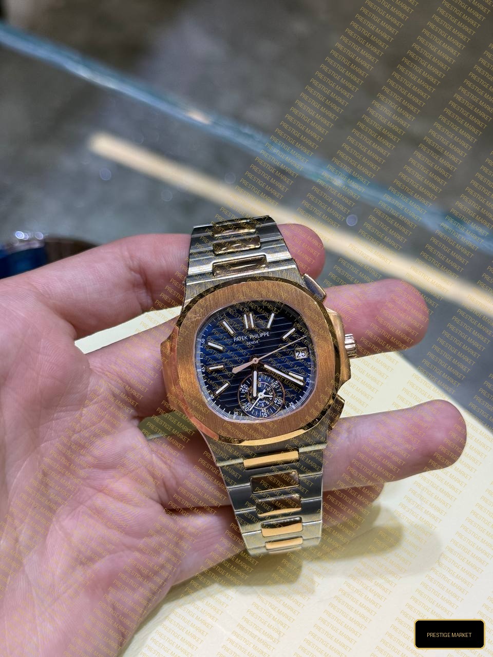 Patek Nautilus Two-Tone Chrono