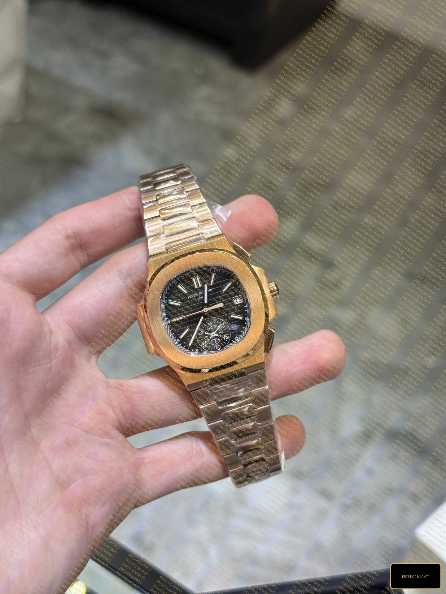 Patek Nautilus Rose Gold Chrono